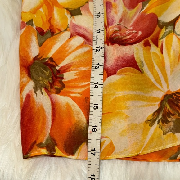 Liz Claiborne Size Petite Floral Skirt - Picture 7 of 7